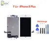 Für iPhone 8 Plus 5.5 Weiß Display LCD Touchscreen RETINA + Produktbild-Vorschau 3