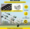 A marketing image showcasing linear guide rails and a ball screw with feature callouts. Podgląd zdjęcia produktu