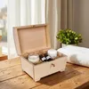 Creative Deco Caja grande con cerradura para joyas de Vista previa de la imagen del producto 4