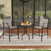 COSTWAY 2er Set Gartenstühle bis 180kg, hohe Produktbild-Vorschau 2