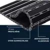 POLENTEX Aluminium Fußmatte für Türen mit Rahmen, 60x40 cm, Produktbild-Vorschau 2