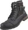 Mustang Mustang Schnürstiefel Grau Produktbild-Vorschau 5