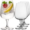 IMPERIAL glass eckige Wassergläser mit Stiel 4er Set - Produktbild-Vorschau 1