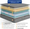 Vesgantti Matratze 120x200 7-Zonen Federkernmatratze 24cm Produktbild-Vorschau 3