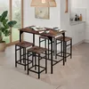 TecTake 404306, Holz, 4 Sitz(e) Produktbild-Vorschau 7