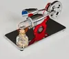 A close-up shot of a Stirling engine model on a reflective surface. Náhľad obrázku produktu
