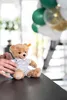 Steiff Schlaf-Gut Bär grau-weiß 25 cm 239908 Produktbild-Vorschau 4