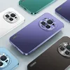 A collection of smartphone cases in various colors, showcasing their camera modules. Produktbild-Vorschau
