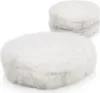 Bituxx 3x Polier Wollhaube 180mm mit Klett Weiss MS-16086 Produktbild-Vorschau 1