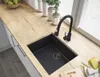 Miscelatore da cucina con bocca estraibile, nero, Anteprima dell’immagine prodotto 11