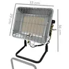 Gasheizstrahler 4,5 kW mit Piezozündung, Druckregler & Produktbild-Vorschau 2