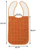 Lätzchen für Erwachsene, 45x107 cm, orange, 100% Polyester Produktbild-Vorschau 1