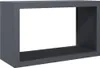 vidaXL Stojan na palivové dřevo antracit 100x40x60 cm Náhled obrázku produktu 1