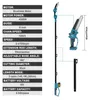 Gisam Akku-Hochentaster 8 Zoll, bürstenlos, 18V, Produktbild-Vorschau 5