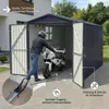 Albatros Premium Motorradgarage – verzinktes Metall in Produktbild-Vorschau 5