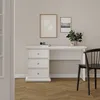 Calicosy - Scrivania 3 cassetti bianca L130 cm - SOFIA Anteprima dell’immagine prodotto 2