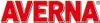 The image shows the brand name "AVERNA" in large red letters with a black outline and a white highlight, suggesting a logo or branding. Produktbild-Vorschau