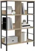 vidaXL Regał dąb sonoma 82 x 32 x 112 cm Materiał Podgląd zdjęcia produktu 2