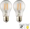 2er-Set Sensorlampe | 4,2W | 2700K warmweiß | E27 | Produktbild-Vorschau 1