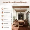 Izrielar 77 Stück Balkonfliesen Klicksystem 30x30 cm – Produktbild-Vorschau 3