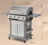 Klarstein Gasgrill für Camping Balkon Garten, Grill mit 4 Produktbild-Vorschau 8