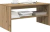 A wooden TV cabinet with books and a cup of coffee on top. Náhľad obrázku produktu