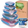 Viwares Frischhaltedosen Set - 5 Aufbewahrungsboxen Mit Produktbild-Vorschau 1