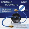 Bituxx Druckluftschlauchtrommel  20 Meter manuell MS-20003 Produktbild-Vorschau 7