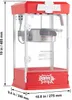 SucceBuy popcornovač, 480 W, 113 g konvice, 6,3 litru na Náhled obrázku produktu 8