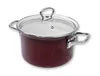 Topf, Klassischer Emailletopf, massiv, rot 20 cm 3,6 l Produktbild-Vorschau 14