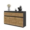 NOAH - Cassettiera / credenza con 3 cassetti e 3 ante - Anteprima dell’immagine prodotto 1