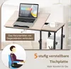 GOPLUS Beistelltisch Verstellbarer mit Rollen, Laptoptisch Produktbild-Vorschau 3