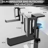 Laptop Halter Tischmontage verstellbar Stahl seitlich Produktbild-Vorschau 4