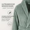 Betz Bademantel Microfaser mit Schalkragen - MALMÖ - für Produktbild-Vorschau 6