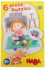 HABA 6 erste Puzzle - Haustiere, Kinderpuzzle, Kinder Produktbild-Vorschau 3