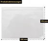 LOGIC PACK Lieferscheintaschen DIN C5 235x175 mm Produktbild-Vorschau 3