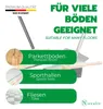 Novaliv bezem voor kamers met steel, stabiel. FIJNE Productafbeelding-voorbeeld 3