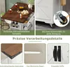 Collage of images showcasing features of a kitchen island. Podgląd zdjęcia produktu