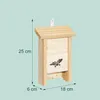 Relaxdays : lot de 4 nichoirs pour chauves-souris, abri Voir les images du produit 4
