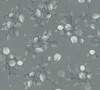 Florale Aquarell-Tapete Dunkelgrün Silber – Vliestapete mit Produktbild-Vorschau 7