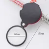 6x 8x Mini Tasche Faltbarer Lupenvergrößerung Glaslinsen Produktbild-Vorschau 8