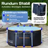 LIVIKING® Eisbad + Faltbare Badewanne Erwachsene [120cm - Produktbild-Vorschau 4