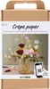 Bouquet de fleurs en papier crépon Hobbieset Voir les images du produit 1