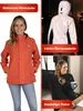 Valkental® Reflektierende & Wasserdichte 3in1 Jacke Damen Produktbild-Vorschau 4