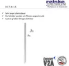 Einschlagpfosten- Erdspieß 100 cm für KFZ-Schilder inkl. Produktbild-Vorschau 3