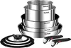 Tefal Emotion L897AS74, Rund, Allzweckpfanne, Edelstahl, Produktbild-Vorschau 1