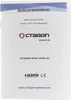 The image shows the cover page of a user manual for an Octagon Android TV Box. Produktbild-Vorschau