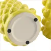 "MISOU Zitronenvase 14x14x19cm Blumentopf mit Zitronen Produktbild-Vorschau 9