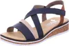 Rieker Schuhe Damen Keil Sandaletten Sandalen V3663, Produktbild-Vorschau 33