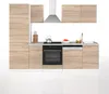 Cuisine Vicco Optima Sonoma/blanc 270cm sans PT, Model Voir les images du produit 1